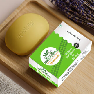 Homemade Herbal Nalangu Maavu Soap