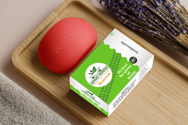 Homemade Herbal Sembaruthi Soap
